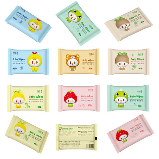 「9.9元包邮！整箱20包」迷你小包便携湿巾 居家日用手口清洁湿巾随身装学生宿舍用军训一次性湿巾纸工具 商品图4