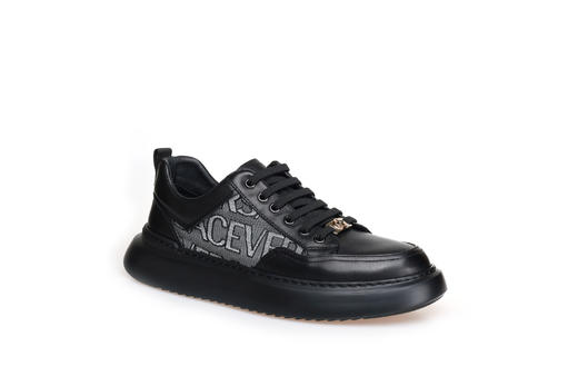 豪麟名鞋奥莱迪嘉男鞋牛皮革休闲鞋DJWTA41MX005黑色  原价1960元 商品图0