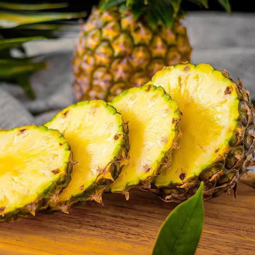 【自营】海南金钻凤梨5斤装含箱（净重4.5-5斤 约2-3个) 商品图7