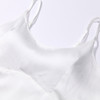 都市丽人吊带背心女色丁背心无罩杯丝质吊带背心无钢圈无排扣LV43A2 商品缩略图3
