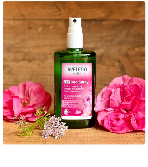 【品牌旗舰】WELEDA维蕾柑橘玫瑰身体香氛喷雾100ml 商品图3