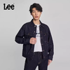 Lee商场同款24早春新品标准版提花拼接刺绣清水洗男牛仔夹克外套LMT0069946VG00F898L00 商品缩略图0