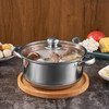 【批采产品  单拍不发货】朗赫 明珠-汤锅  22cm 410 不锈钢LH-TG07--FN 商品缩略图0