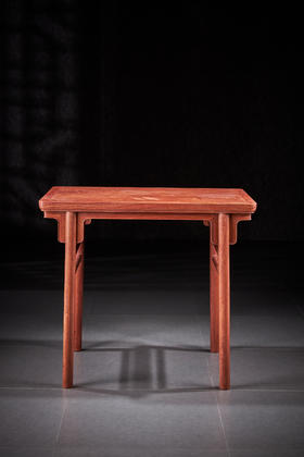 红桥红  家具严选  缅甸花梨（大果紫檀）【88 拍卖款刀牙 平头案】