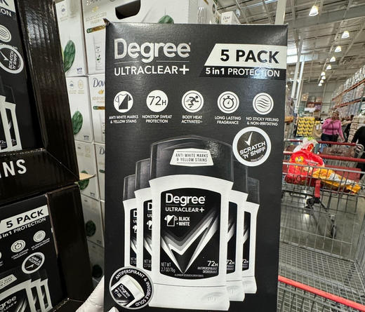 好折扣Degree男士户外运动固体长效止汗防臭膏5瓶装🔥美国🇺🇸直邮特价230元/5瓶装🉐🉐 商品图0