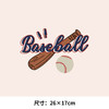 美式复古日系卡通棒球印花T恤卫衣图案A级过粉热转印白墨烫画贴 商品缩略图0