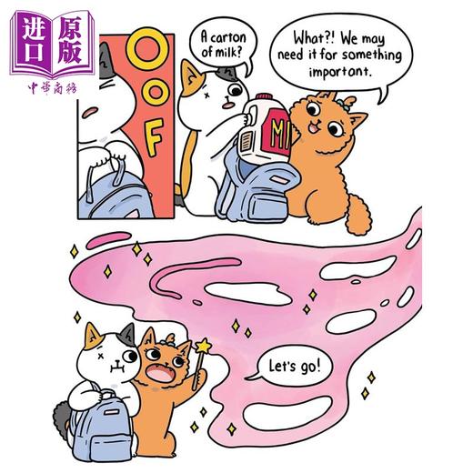 预售 【中商原版】Cat & Cat Adventures 1-3 桥梁漫画 猫猫历险记3册 The Quest for Snacks 英文原版进口图书故事图画书图像小说 商品图4