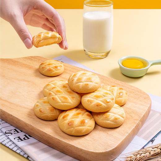 莎布蕾 武士曲奇 牛奶蔓越莓/芒果蔓越莓/牛奶鸡蛋羹 70g 商品图1