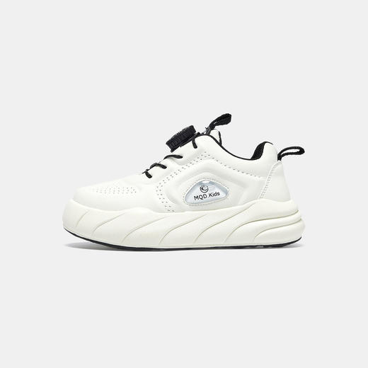 【ZY马骑顿】春款旋转纽扣童鞋男中大童小白鞋女童板鞋 商品图0