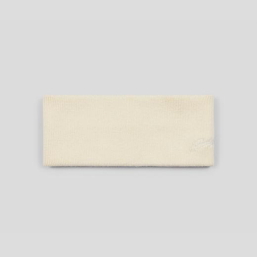 GOODBAI 复古字体logo刺绣针织发带 商品图3