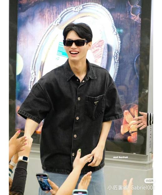 中性款牛仔襯衫( 61639 ) 商品图2