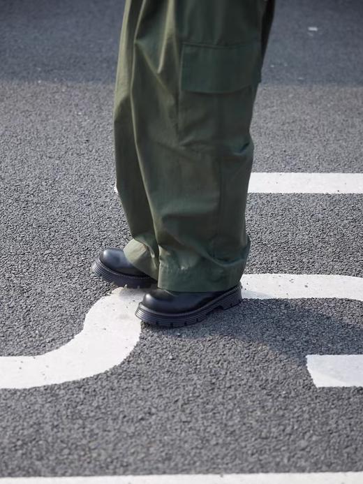 步履不停/4A65019C/厚底马丁皮鞋 商品图3