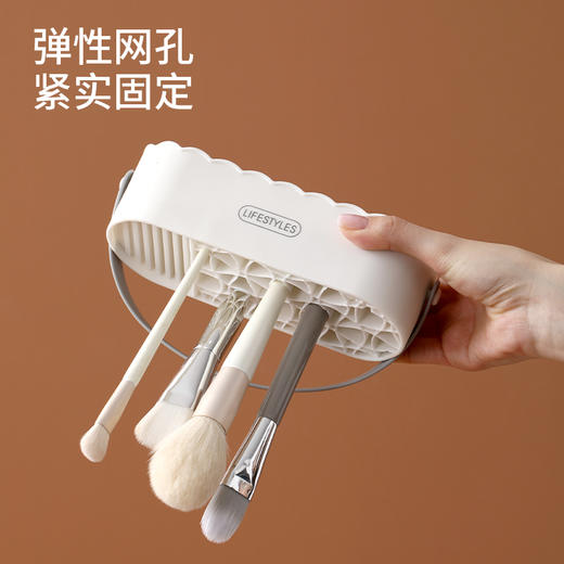 FaSoLa化妆刷清洗盒洗晾一体收纳美妆蛋粉扑清洁工具硅胶洗刷神器 商品图4