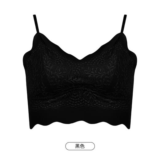 都市丽人抹胸女锦纶冰丝背心无罩杯短抹胸短抹胸无钢圈无排扣LV41A6 商品图9