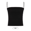 都市丽人吊带背心女锦纶冰丝背心无尺码固定杯垫丝质吊带背心无钢圈无排扣LV43A3 商品缩略图9