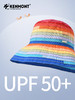 【云优选】卡蒙亲子款彩虹大帽檐防晒帽易携带可折叠 商品缩略图2