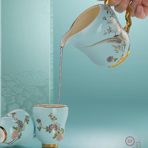 贵彬贵彬（GUIBIN)前程似锦功夫茶具茶壶公道茶漏茶杯轻奢礼盒套装 商品图4