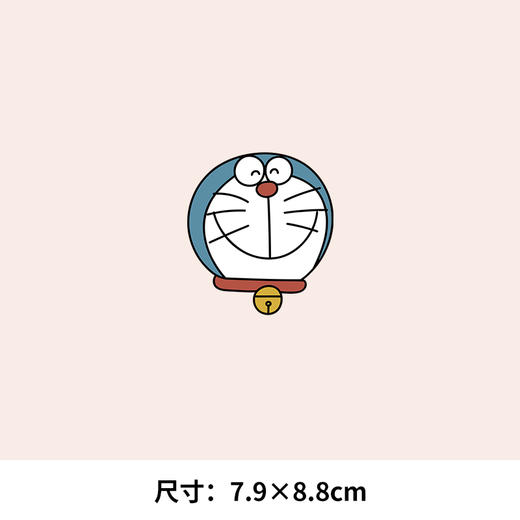 潮牌卡通哆啦A梦新款图案热转印A级过粉耐水洗胶印白墨烫画贴 商品图3