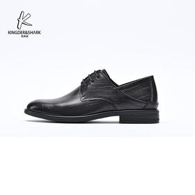 2024经典鲨春季男士正装牛皮革时髦皮鞋KW251-D14031
