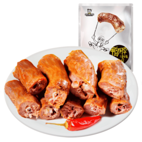 周黑鸭 甜辣卤鸭脖215g 休闲零食 经典大包装