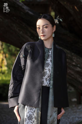 荷木HEMU六州歌头·刺绣短外套