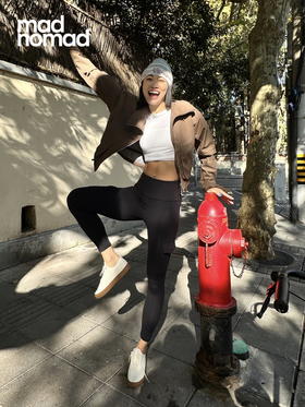 madnomad｜沙米白 Lagom vegan sneakers 素皮软木底鞋 荔枝纹