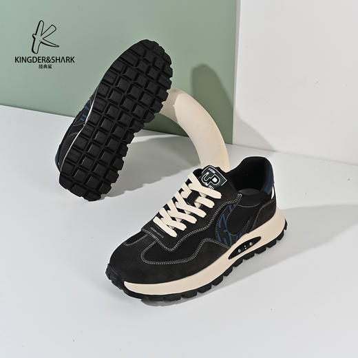 2024经典鲨春季男士时尚百搭阿甘潮流运动鞋KW250-D14021 商品图5