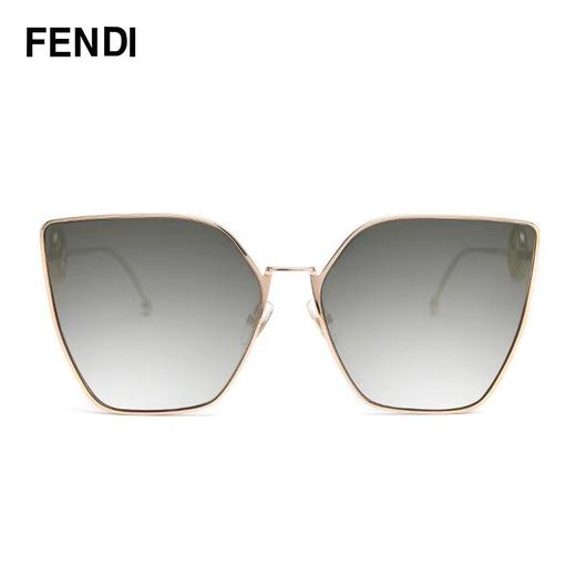 【钟表眼镜】尊贵视力 FENDI/芬迪太阳镜女款墨镜大猫眼造型饰有徽标时尚显瘦女士墨镜 0323/S 商品图8