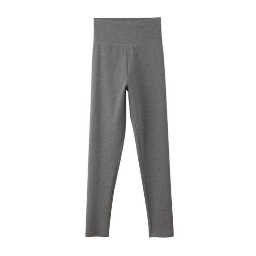 TG01S160 长绒棉真丝混纺高弹力百搭中腰收腹打底裤可外穿长裤女修身 商品图4