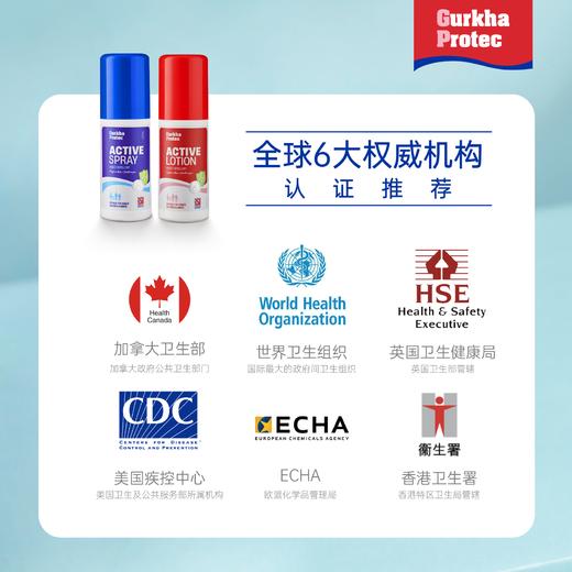 【香港直邮】英国GP卫士驱蚊喷雾乳液100ml 商品图3