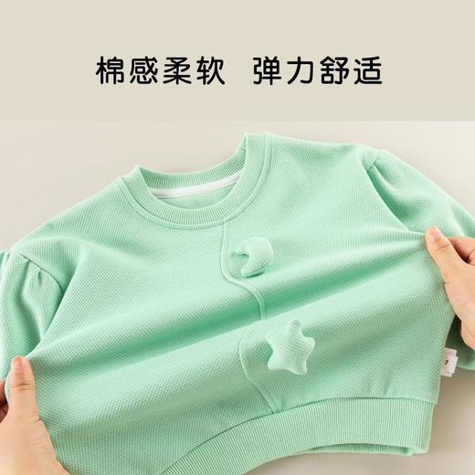 女童卫衣秋季新款宝宝韩版上衣小童套头衫春秋装儿童洋气打底衣秋 商品图3