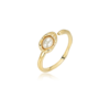 Oflye潮流饰品 法式珍珠开口戒指女小众设计时尚个性新款轻奢指环食指戒配饰 商品缩略图4