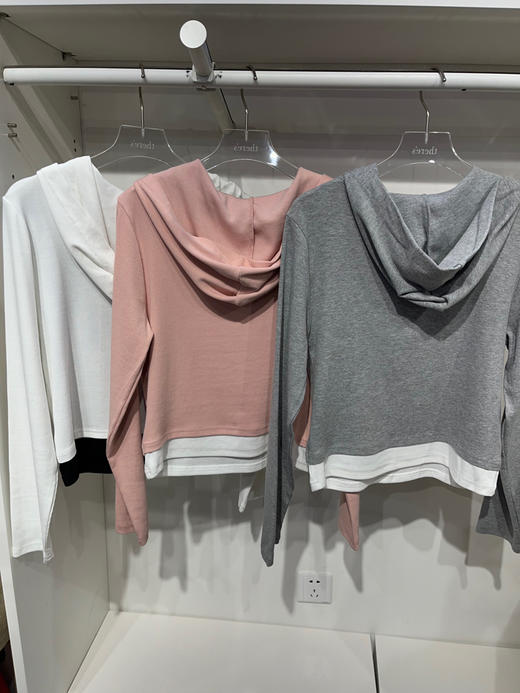 2Fthere’s 女士连帽T恤YSGMH4201A吊牌价159 商品图1