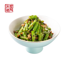外婆菜花甲炒刀豆