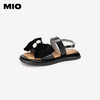 MIO米奥夏季拼色低跟休闲凉鞋轻盈舒适灵动蝴蝶结大头凉拖M243131911 商品缩略图1