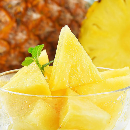 【自营】海南金钻凤梨5斤装含箱（净重4.5-5斤 约2-3个) 商品图6