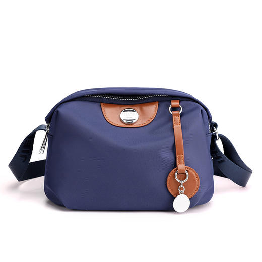 ALBB-包包女士2024新款牛津布斜挎包轻便百搭潮时尚纯色单肩包休闲小包 商品图6