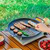 归禾器纯铁户外煎烤盘|导热快轻油烟，户外/居家畅烧烤 商品缩略图4