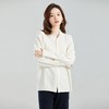 东黎 • 小山羊绒 中性休闲针织秋冬舒适纯色时尚翻领衬衫 21C10 商品缩略图2