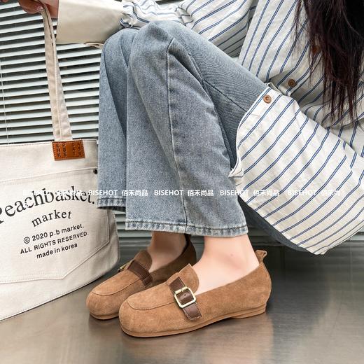 新品美拉德磨砂皮平底小单鞋394B41508（W） 商品图1