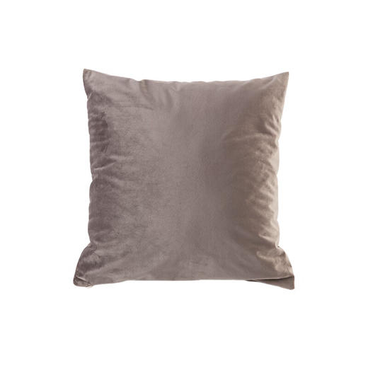 靠垫套 天鹅绒 灰色/粉红色/摩卡色/藏青色 商品图1