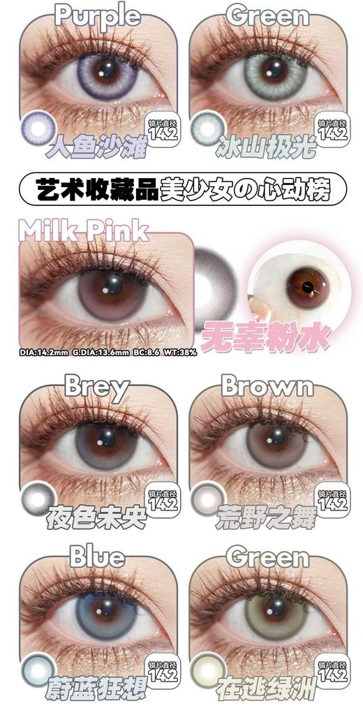 Lolilook月抛，58/一副，118/三副，198/五副，3月5号结束 商品图4