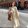 2024新款复古显瘦穿搭法式优雅小马甲+连衣裙两件套套装LZW7002 商品缩略图1