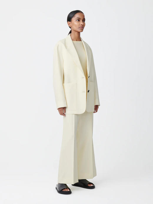 Studio Nicholson  奶白色CONDE棉质西装外套 商品图5
