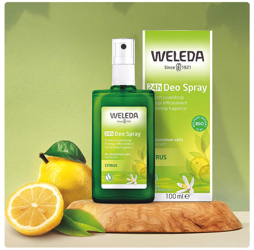 【品牌旗舰】WELEDA维蕾柑橘玫瑰身体香氛喷雾100ml 商品图1