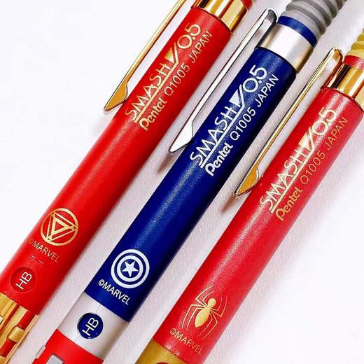 日本Pentel派通SMASH限定漫威一体笔头低重心自动铅笔 商品图3