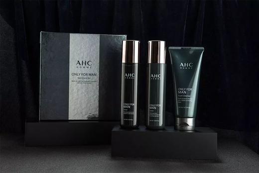 【品牌授权】AHC男士水乳洁面3件套装 旅行装 体验装 洗面奶140ml+爽肤水120ml+乳液120ml 商品图5