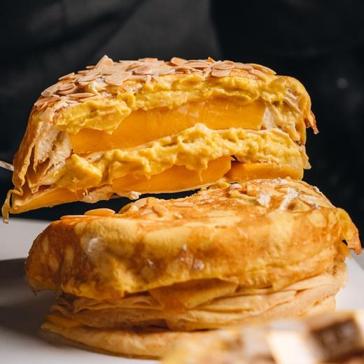 【小虎镇店爆款】芒果榴莲千层蛋糕 商品图1