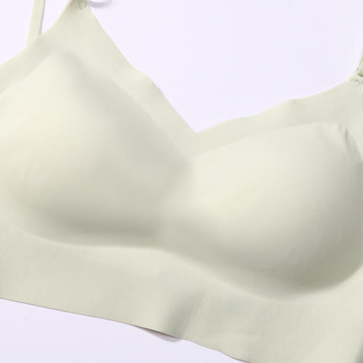 都市丽人抹胸女锦纶冰丝背心无尺码半固定杯短抹胸短抹胸无钢圈无排扣LV41A2 商品图5