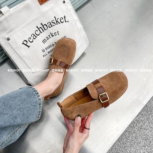 新品美拉德磨砂皮平底小单鞋394B41508（W） 商品图3